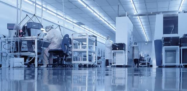 CRT clean room and HVAC facility visual